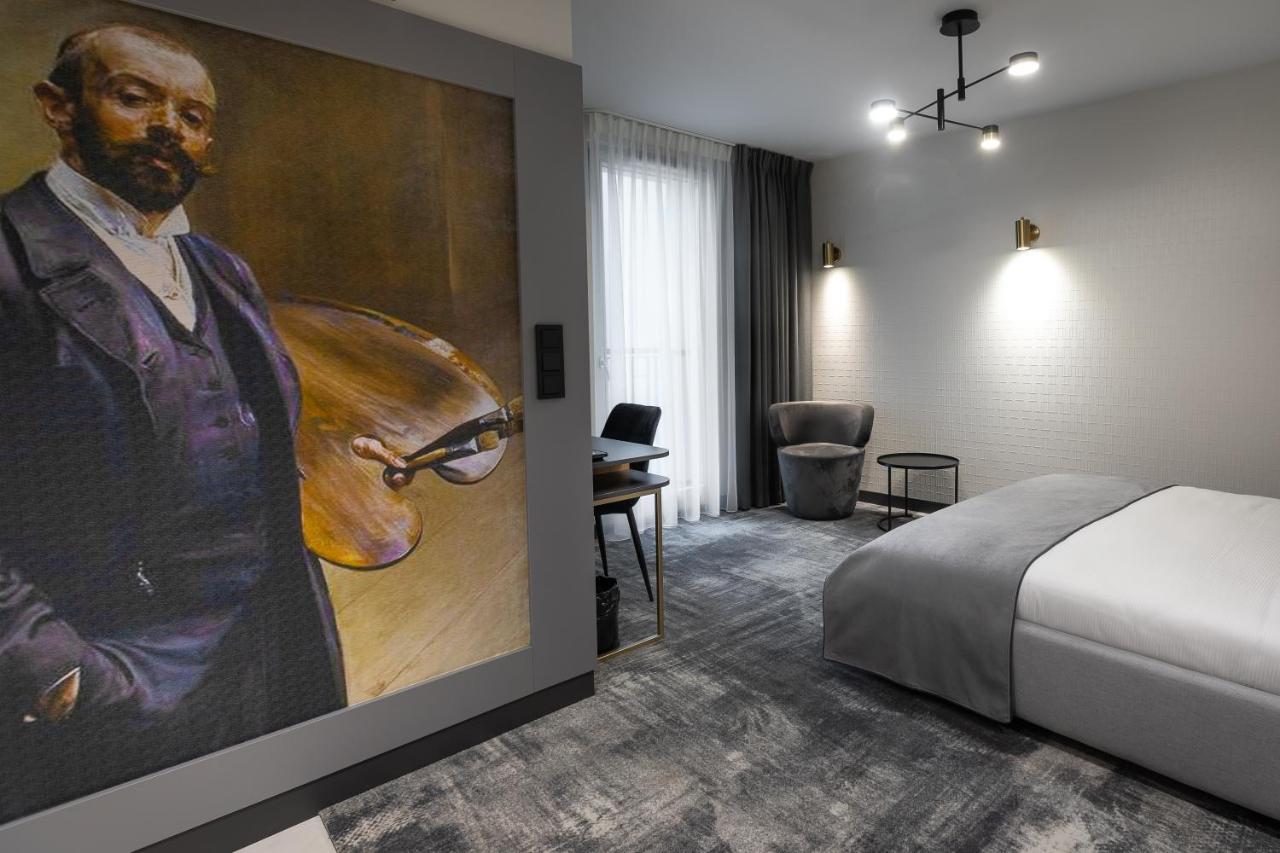 Aparthotel Art Boutique à Cracovie Extérieur photo A room at the hotel