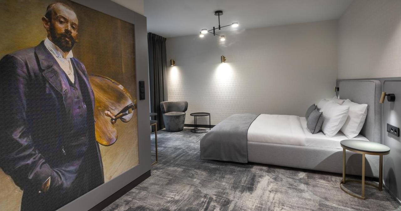 Aparthotel Art Boutique à Cracovie Extérieur photo A room at the hotel